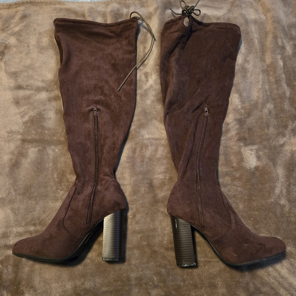 Forever 21 | Thigh High Heel Boots